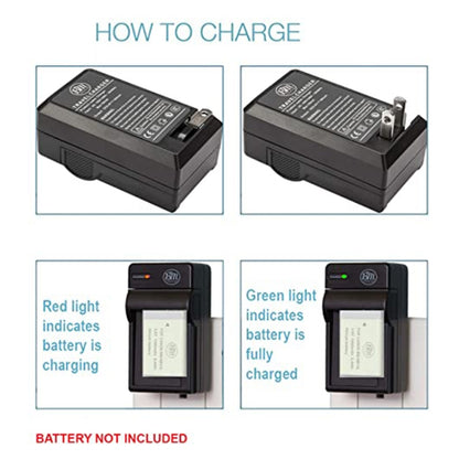 Digital Camera Battery Charger for Panasonic 005E/ BCC 12/ RIC-DB-60(Black) - Battery Car Charger by buy2fix | Online Shopping UK | buy2fix