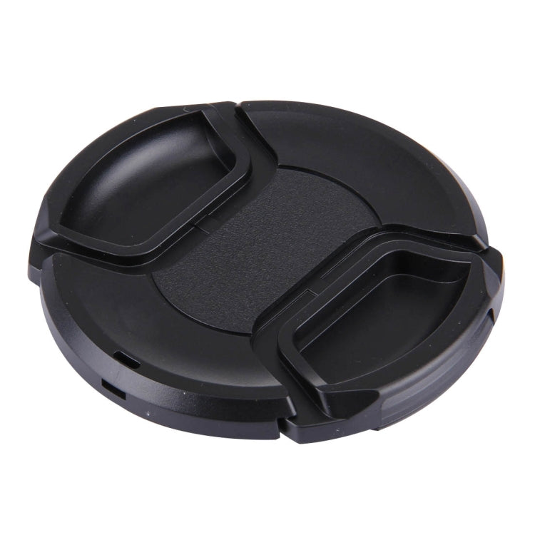 67mm Center Pinch Camera Lens Cap(Black) - Camera Accessories by buy2fix | Online Shopping UK | buy2fix