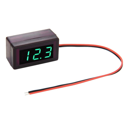 V42D 2 Wires Green Light Display Mini Digital Voltage Panel Meter, Measure Voltage: DC DC 1.7-25V - Consumer Electronics by buy2fix | Online Shopping UK | buy2fix