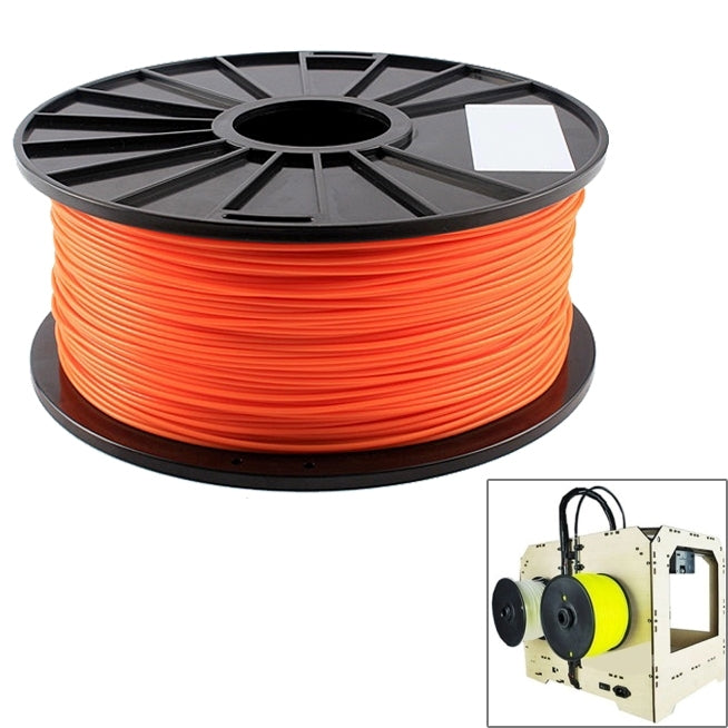 ABS 3.0 mm Fluorescent 3D Printer Filaments, about 135m(Orange) - Consumer Electronics by buy2fix | Online Shopping UK | buy2fix