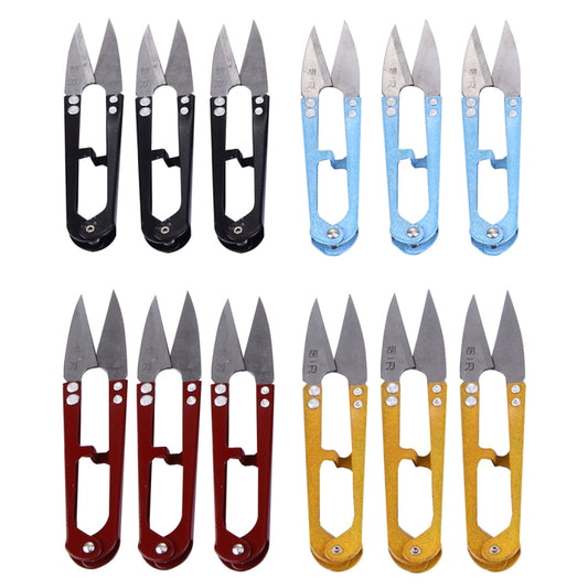 12 PCS Iron & Steel Thread Clippers , Size: 110 x 25 x 0.8mm - Others by buy2fix | Online Shopping UK | buy2fix