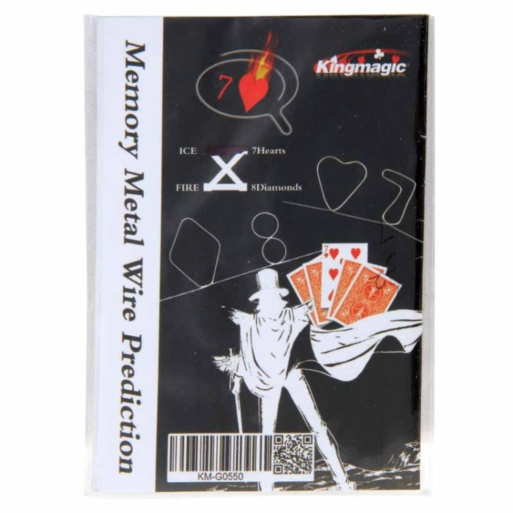 Memory Metal Wire Prediction 7 of Heart Magic Props King Magic Tricks -  by buy2fix | Online Shopping UK | buy2fix