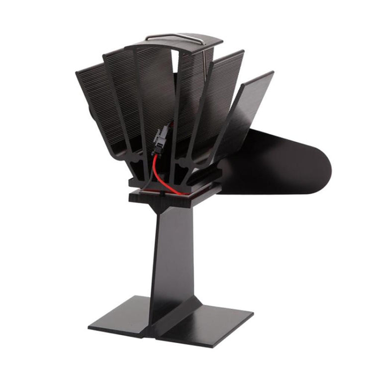 YL501 Eco-friendly Heat Powered Stove Fan for Wood / Gas / Pellet Stoves(Black) - Consumer Electronics by buy2fix | Online Shopping UK | buy2fix