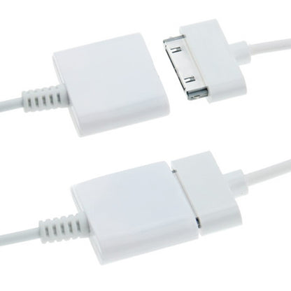 15cm 8 Pin Male to 30 Pin Female Adapter Cable(White) - Converter & Adapter by buy2fix | Online Shopping UK | buy2fix