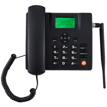 ZT600S  2.4 inch TFT Screen Fixed Wireless GSM Business Phone, Quad band: GSM 850/900/1800/1900Mhz(Black) - Smart Wear by buy2fix | Online Shopping UK | buy2fix