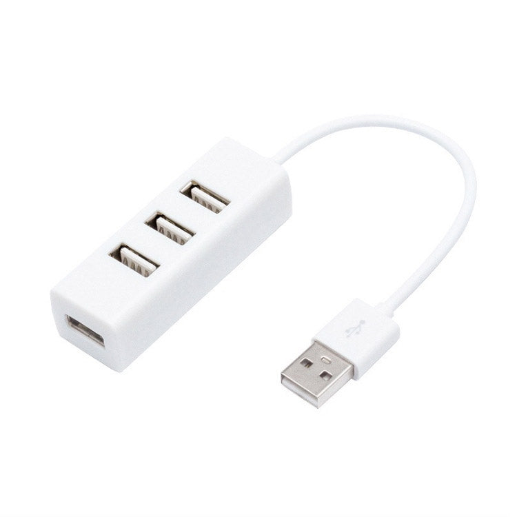 4 Ports USB 2.0 HUB for Apple Computer(White) - USB 2.0 HUB by buy2fix | Online Shopping UK | buy2fix