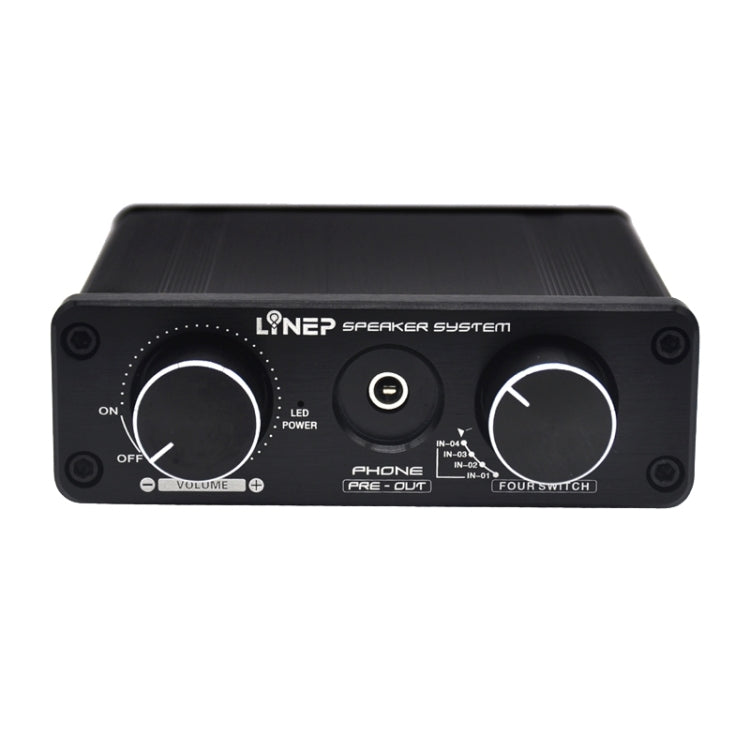 A926 Four-In Two-Out Signal Amplifying Switcher(Black) - Consumer Electronics by buy2fix | Online Shopping UK | buy2fix