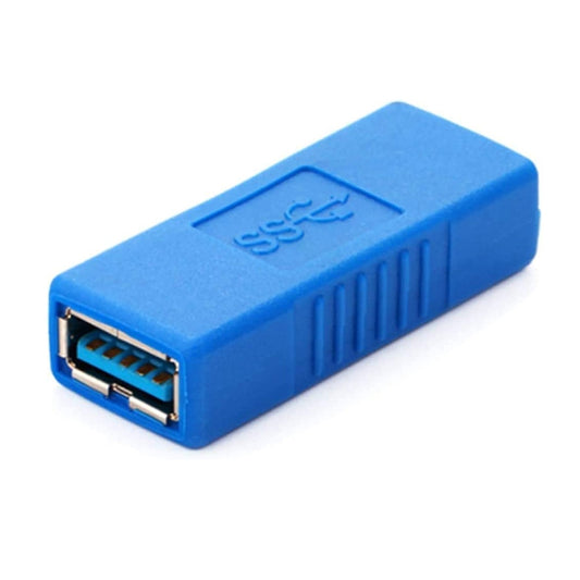 Super Speed USB 3.0 AF to AF Cable Adapter (Blue) -  by buy2fix | Online Shopping UK | buy2fix