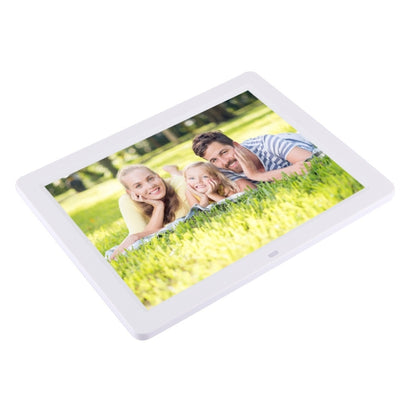12.0 inch Digital Picture Frame with Remote Control Support SD / MMC / MS Card and USB , White (1200)(White) - Consumer Electronics by buy2fix | Online Shopping UK | buy2fix