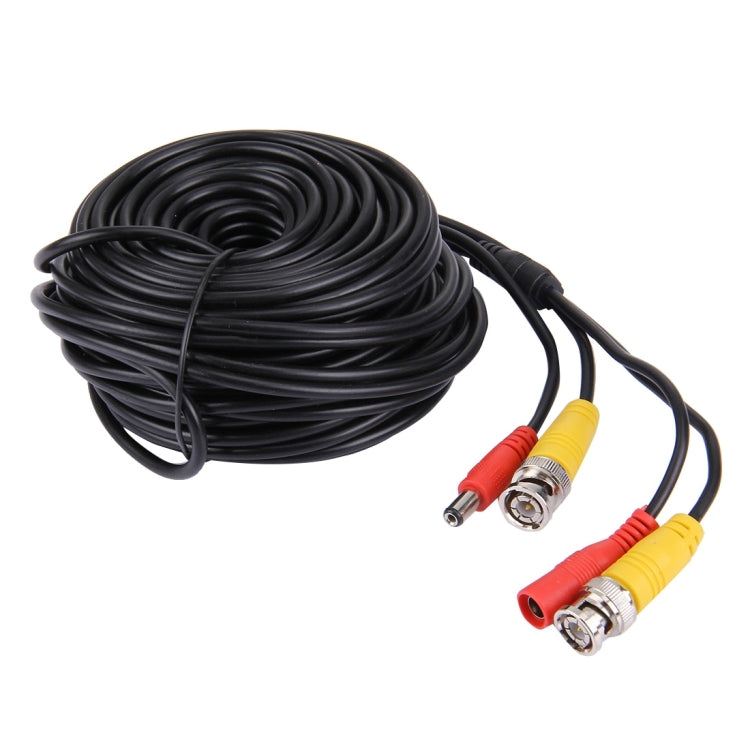 CCTV Cable, Video Power Cable, RG59 Coaxial Cable, Length: 20m(Black) - Security by buy2fix | Online Shopping UK | buy2fix