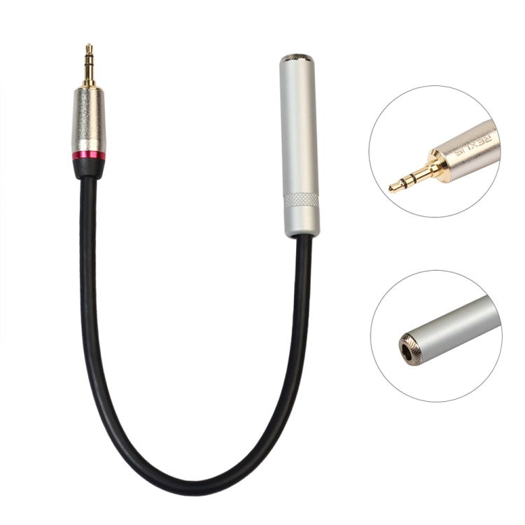 REXLIS TC128MF 3.5mm Male to 6.5mm Female Audio Adapter Cable, Length: 30cm - Audio Adapter by REXLIS | Online Shopping UK | buy2fix