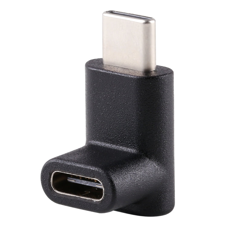 USB-C / Type-C Female to Male Extension Elbow Design Adapter - Computer & Networking by buy2fix | Online Shopping UK | buy2fix