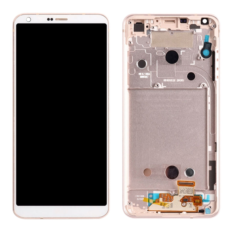 Original LCD Screen For LG G6 / H870 / H870DS / H872 / LS993 / VS998 / US997 Digitizer Full Assembly with Frame7(Gold) - For LG by buy2fix | Online Shopping UK | buy2fix