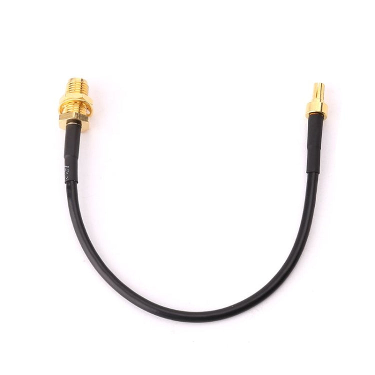 RG174 CRC9 Male Straight TO SMA Female Connecting Cable Extension, Length: 15cm - Security by buy2fix | Online Shopping UK | buy2fix