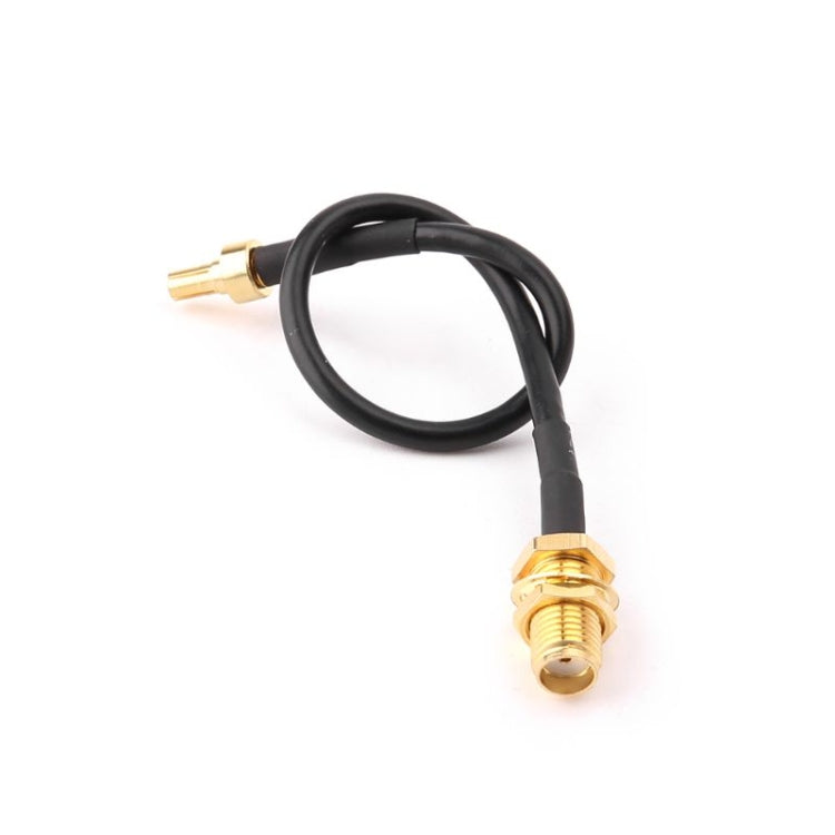 RG174 CRC9 Male Straight TO SMA Female Connecting Cable Extension, Length: 15cm - Security by buy2fix | Online Shopping UK | buy2fix