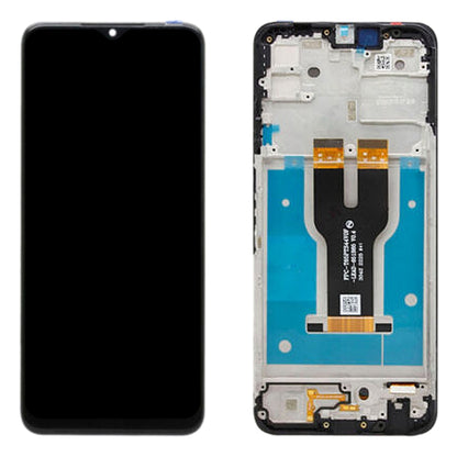 LCD Screen For T-Mobile Revvl 6 Digitizer Full Assembly with Frame (Black) - Repair & Spare Parts by buy2fix | Online Shopping UK | buy2fix