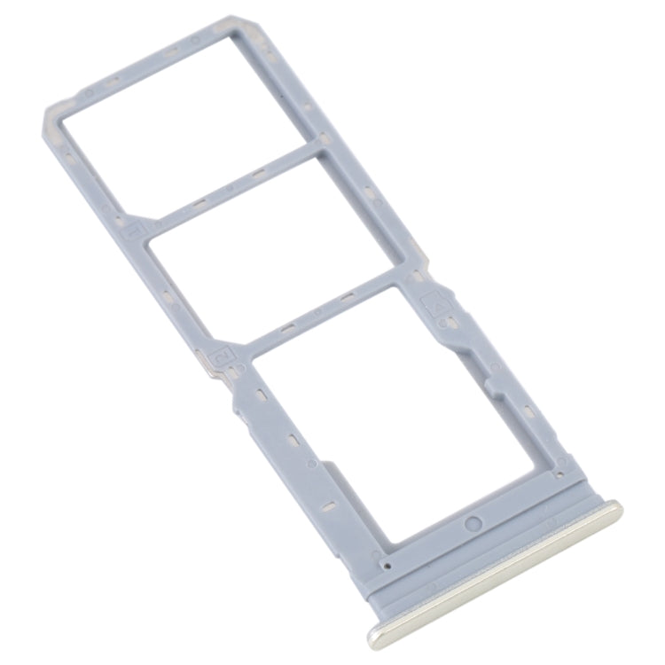 For vivo Y16 SIM Card Tray + SIM Card Tray + Micro SD Card Tray (Yellow) - Repair & Spare Parts by buy2fix | Online Shopping UK | buy2fix
