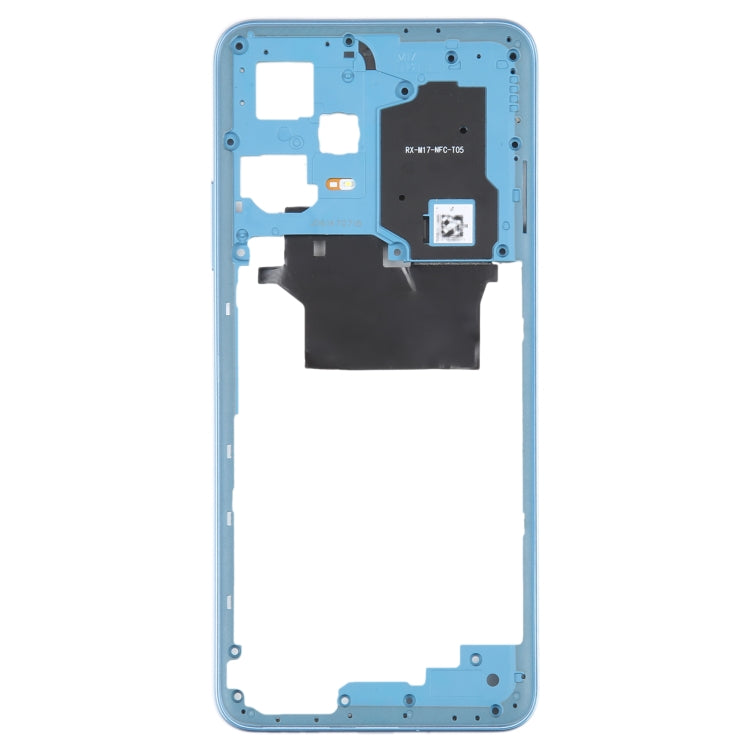 For Xiaomi Redmi Note 12 Middle Frame Bezel Plate (Blue) - Repair & Spare Parts by buy2fix | Online Shopping UK | buy2fix