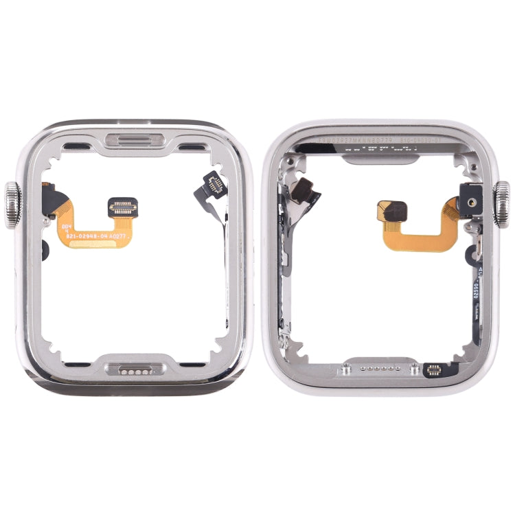 For Apple Watch Series 6 44mm Middle Frame Bezel Plate with Loudspeaker / Power / Rotating Shaft Flex Cable - Repair & Spare Parts by buy2fix | Online Shopping UK | buy2fix