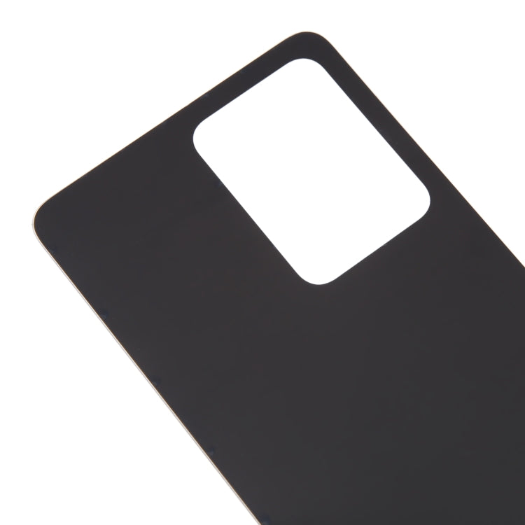For Xiaomi Redmi Note 12 Pro Glass Battery Back Cover(Black) - Back Cover by buy2fix | Online Shopping UK | buy2fix