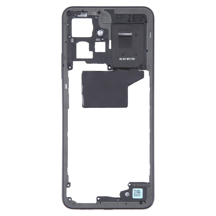 For Xiaomi Redmi Note 12 4G Original Middle Frame Bezel Plate (Black) - LCD Related Parts by buy2fix | Online Shopping UK | buy2fix