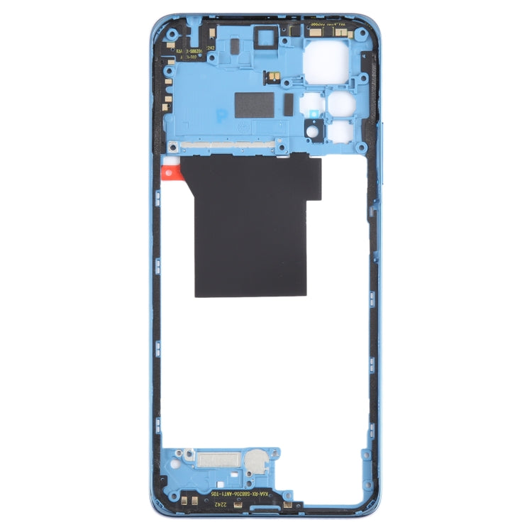 For Xiaomi Redmi Note 12 Pro 4G Original Middle Frame Bezel Plate (Blue) - Frame Bezel Plate by buy2fix | Online Shopping UK | buy2fix