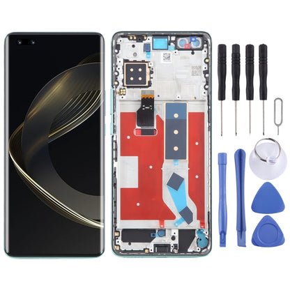 For Huawei Nova 11 Pro Original LCD Screen Digitizer Full Assembly with Frame (Green) - LCD Screen by buy2fix | Online Shopping UK | buy2fix