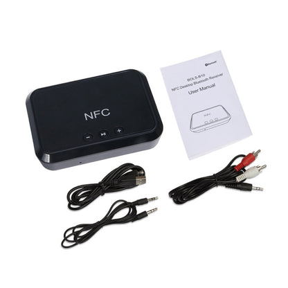 B10 NFC Desktop Bluetooth Music Receiver 4.1 Bluetooth Adapter USB Drive Reads Bluetooth Speaker - Apple Accessories by buy2fix | Online Shopping UK | buy2fix