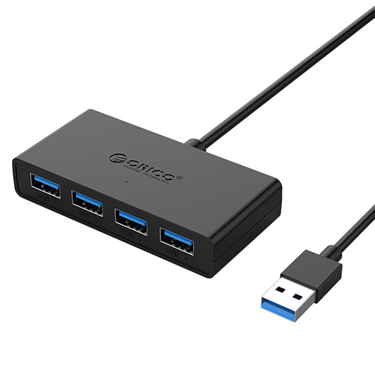 ORICO G11-H4-U3-100-BK 4 Ports USB 3.0 HUB - USB 3.0 HUB by ORICO | Online Shopping UK | buy2fix