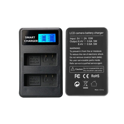 For Nikon EN-EL14/EN-EL14a Smart LCD Display USB Dual-Channel Charger - Camera Accessories by buy2fix | Online Shopping UK | buy2fix