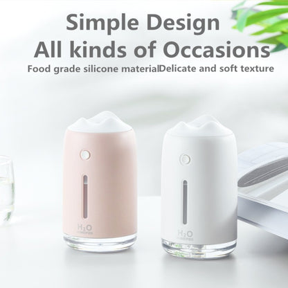 Snow Mountain Simple Mini Home Silent Bedroom Student Dormitory Office Portable USB Wireless Persistent Air Humidifier(red) - Home & Garden by buy2fix | Online Shopping UK | buy2fix