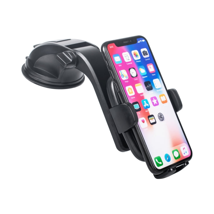 Universal Car Holder Telescopic Rocker for Phone Desk Windshield Adsorption Mobile Phone GPS Holder - Car Holders by buy2fix | Online Shopping UK | buy2fix