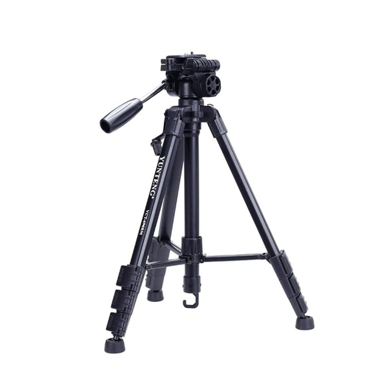 YUNTENG VCT-690 Aluminum Tripod Mount with Fluid Drag Head - Camera Accessories by buy2fix | Online Shopping UK | buy2fix
