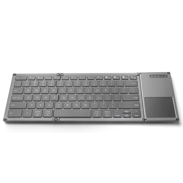 B066S Multi-function Ultra-thin Mini Wireless Three Fold Bluetooth Keyboard -  by buy2fix | Online Shopping UK | buy2fix