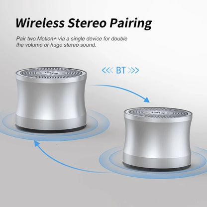 EWA A109+ TWS Stereo Portable Metal Bluetooth Speaker(Blue) - Mini Speaker by EWA | Online Shopping UK | buy2fix