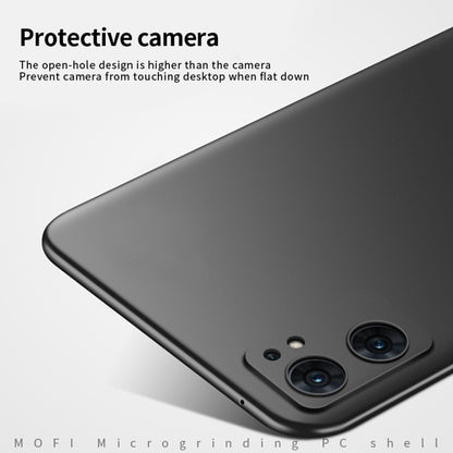 For OPPO Find X5 Lite / Reno7 Global MOFI Frosted PC Ultra-thin Hard Case(Black) - OPPO Cases by MOFI | Online Shopping UK | buy2fix