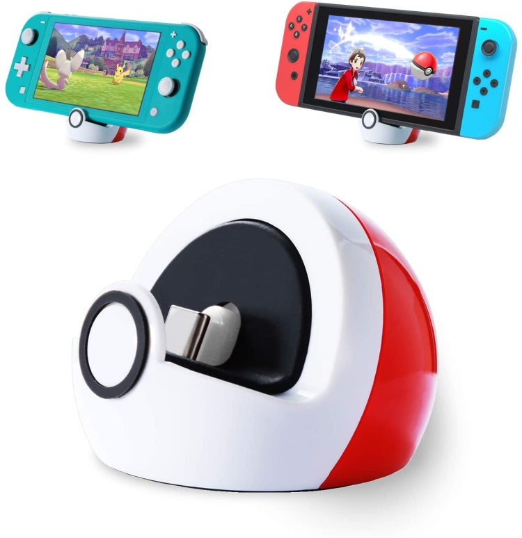 For Nintendo Switch and Switch Lite NS Nintendo Game Console Mini Portable Charging Dock Stand - Holder by buy2fix | Online Shopping UK | buy2fix