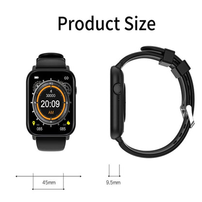 Q28 1.8 inch Color Screen Smart Watch,Support Heart Rate Monitoring / Blood Pressure Monitoring(Black) - Smart Wear by buy2fix | Online Shopping UK | buy2fix