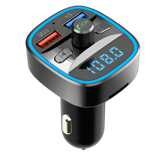 T25S Car MP3 Player Multi-function BT5.0 Dual USB Chargers - In Car by buy2fix | Online Shopping UK | buy2fix