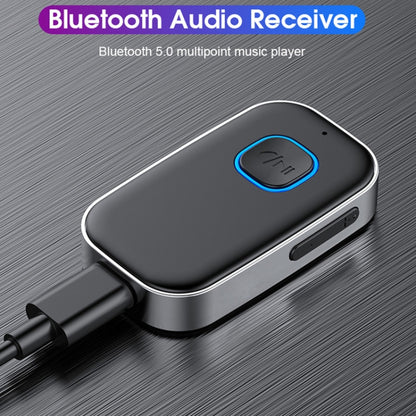 J22 Bluetooth 5.0 Audio Transmitter Receiver 3.5mm Audio AUX Adapter - In Car by buy2fix | Online Shopping UK | buy2fix