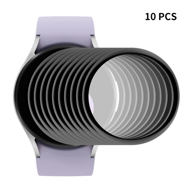 10 PCS For Samsung Galaxy Watch5 40mm ENKAY 3D PC + PMMA HD Full Coverage Screen Protector Film - Screen Protector by ENKAY | Online Shopping UK | buy2fix