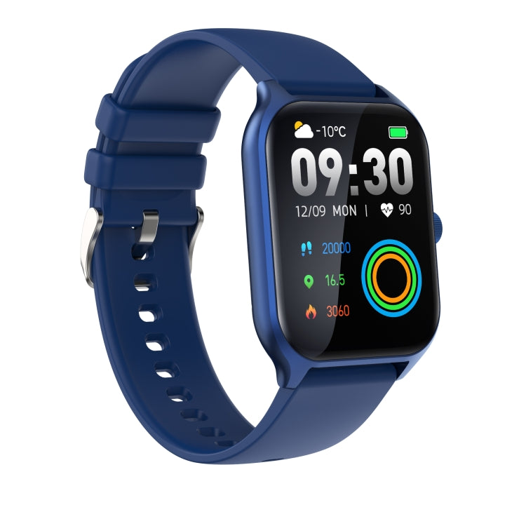 P58 1.96 inch Color Screen Smart Watch Support Heart Rate Monitoring / Blood Pressure Monitoring(Blue) - Smart Wear by buy2fix | Online Shopping UK | buy2fix