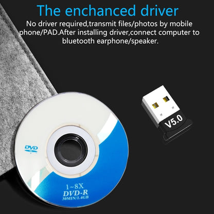 Computer Bluetooth Adapter 5.0 USB Desktop Dongle WiFi Audio Receiver Transmitter - Apple Accessories by buy2fix | Online Shopping UK | buy2fix
