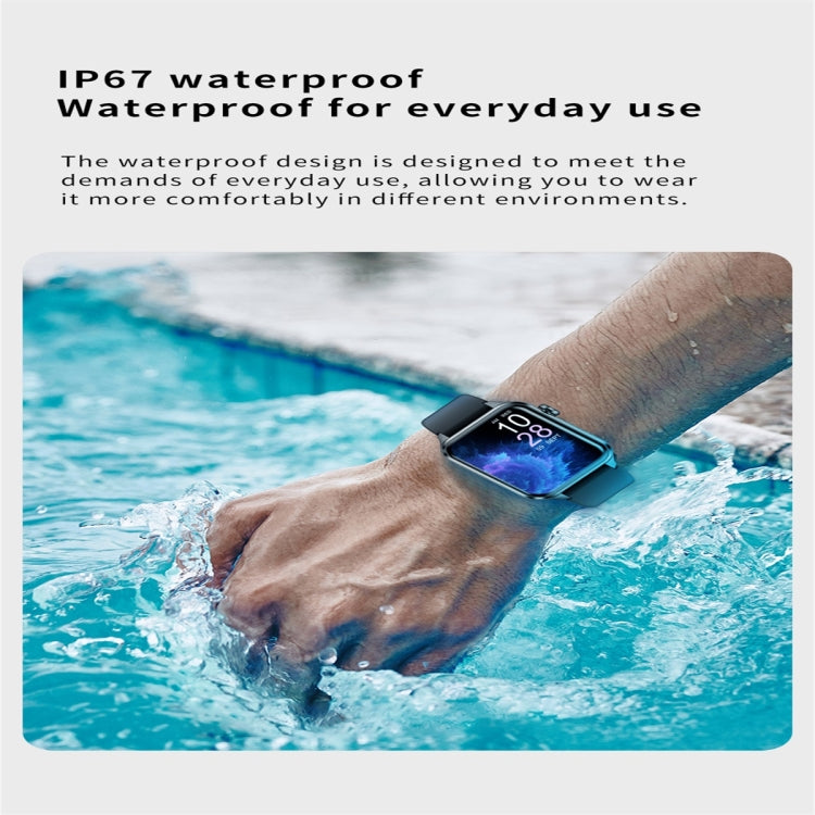 X7 1.83 inch Color Screen Smart Watch,Support Heart Rate Monitoring / Blood Pressure Monitoring(Blue) - Smart Wear by buy2fix | Online Shopping UK | buy2fix