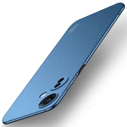 For OPPO K11X 5G MOFI Fandun Series Frosted PC Ultra-thin All-inclusive Phone Case(Blue) - OPPO Cases by MOFI | Online Shopping UK | buy2fix