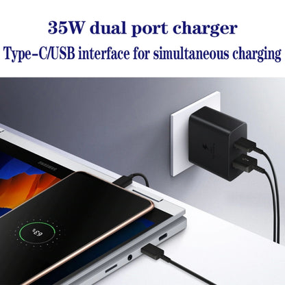 35W USB-C / Type-C + USB Charger Supports PPS / PD Protocol, EU Plug - USB Charger by buy2fix | Online Shopping UK | buy2fix