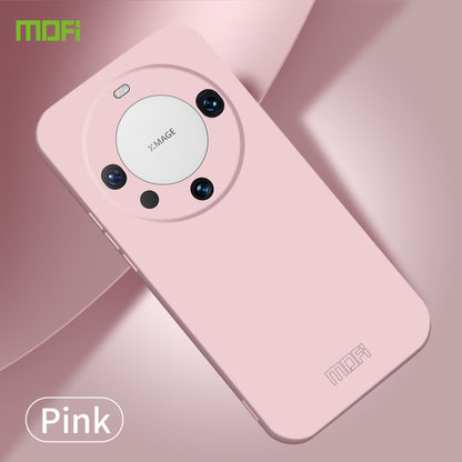 For Huawei Mate 60 Pro MOFI Qin Series Skin Feel All-inclusive PC Phone Case(Pink) - Huawei Cases by MOFI | Online Shopping UK | buy2fix