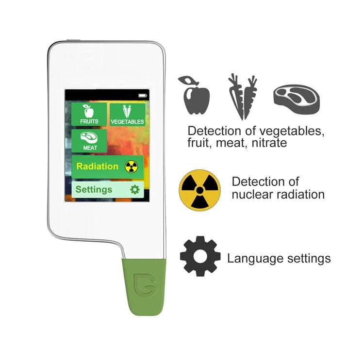 Vegetable And Fruit Meat Nitrate Residue Food Environmental Safety Tester(Black) - Consumer Electronics by buy2fix | Online Shopping UK | buy2fix