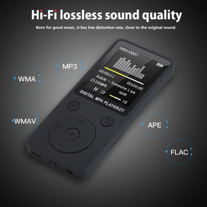 Portable MP4 Lossless Sound Music Player FM Recorder Walkman Player Mini Support Music, Radio, Recording, MP3, TF Card, No Memory(White) - Consumer Electronics by buy2fix | Online Shopping UK | buy2fix