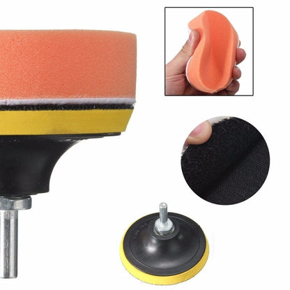 7 in 1 Buffing Pad Set Thread Auto Car Polishing Pad Kit for Car Polisher, Size:6 inch - Polishing Machine & Accessories by buy2fix | Online Shopping UK | buy2fix